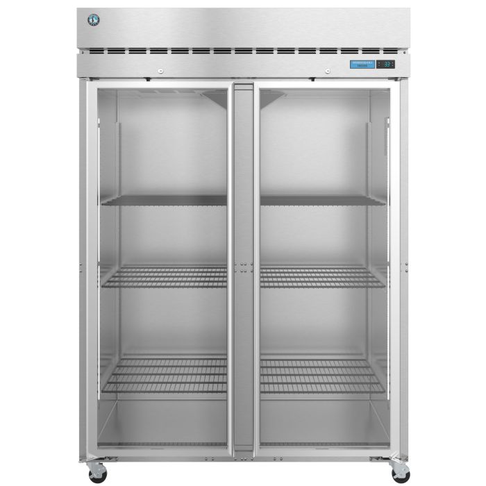 Hoshizaki R2A-FG, Refrigerator, Two Section Upright, Full Glass