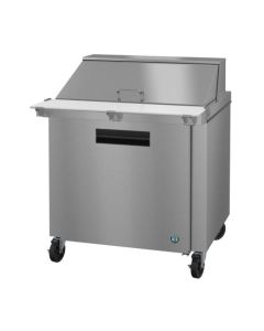 Hoshizaki SR36B-15M, Refrigerator, Single Section Mega Top Prep Table, Stainless Door