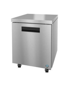 Hoshizaki UF27B, Freezer, Single Section Undercounter, Stainless Door