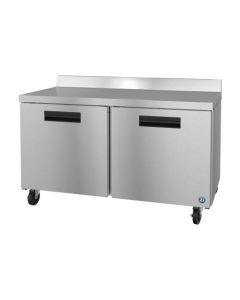 Hoshizaki WF60B, Freezer, Two Section Worktop, Stainless Doors
