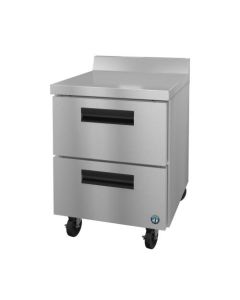 Hoshizaki WR27B-D2, Refrigerator, Single Section Worktop, Stainless Drawers