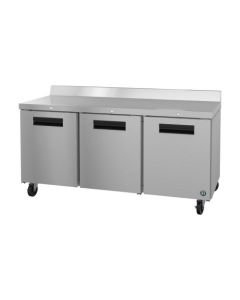 Hoshizaki WR72B-01, Refrigerator, Three Section Worktop, Stainless Doors with Lock