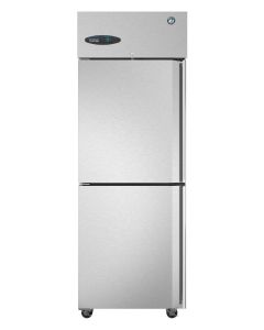 Hoshizaki  CF1S-HSL, Freezer, Single Section Upright, Half Stainless Doors