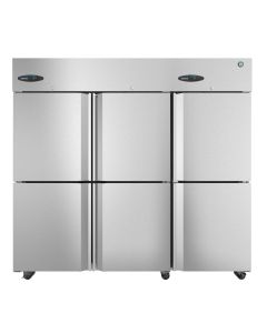 Hoshizaki  CF3S-HS, Freezer, Three Section Upright, Half Stainless Doors