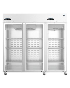 Hoshizaki CR3S-FGY Refrigerator, Three Section Upright, Full Glass Doors-REPLACED