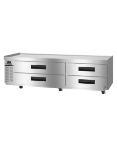Hoshizaki CR85B-L Refrigerator, Two Section Chef Base Prep Table – Left Condenser