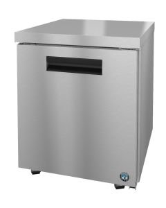 Hoshizaki CRMF27-LP, Freezer, Single Section Undercounter, Stainless Door