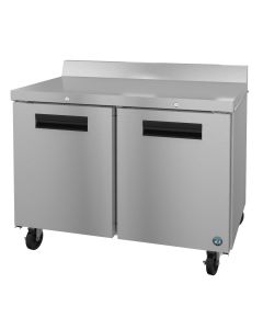Hoshizaki CRMF48-W01, Freezer, Two Section Worktop, Stainless Doors with Lock