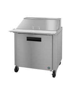 Hoshizaki CRMR36-15M, Refrigerator, Single Section Mega Top Prep Table, Stainless Door
