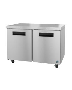 Hoshizaki CRMF48-01, Freezer, Two Section Undercounter, Stainless Doors with Lock