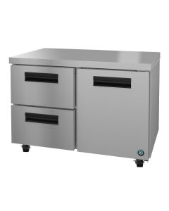 Hoshizaki CRMR48-D2, Refrigerator, Two Section Undercounter, Drawer/Door Combo