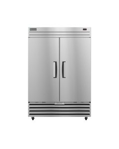 Hoshizaki ER2A-FS, Refrigerator, Two Section Upright, Full Stainless Doors with Lock