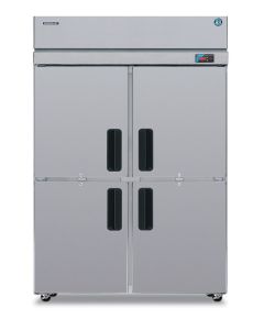 Hoshizaki FH2-SSB-HD Freezer, Two Section Upright, Half Stainless Doors