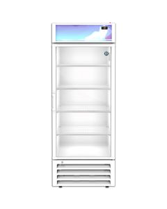Hoshizaki FM-23-HC-WHT Freezer, Single Section Glass Door Merchandiser – White Exterior