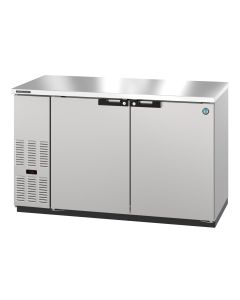 Hoshizaki HBB-2-59-S Refrigerator, Two Section, Stainless Steel Back Bar Back Bar, Solid Doors