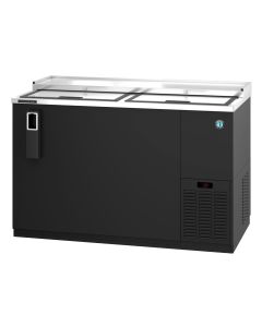 Hoshizaki HBC-50-S, Refrigerator, Two Section, Stainless Steel Back Bar Bottle Cooler, Slide Top Doors