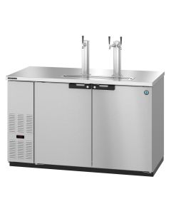 Hoshizaki HDD-2-59-S Refrigerator, Two Section, Stainless Steel Back Bar Direct Draw, Solid Doors-REPLACED