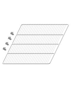 Hoshizaki HS-5052 Industrial Strength Epoxy Shelf 1 Pack (1 Sect Uprights)