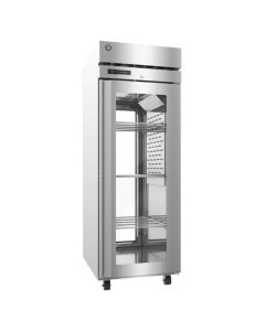 Hoshizaki PT1A-FGE-FGE Refrigerator, Single Section Pass-Thru Reach-In, Full Glass Doors with Locks 