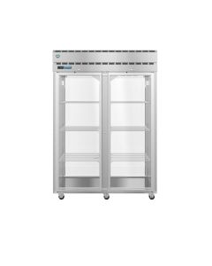 Hoshizaki PT2A-FG-FG, Refrigerator, Two Section Pass Thru Upright, Full Glass Doors with Lock