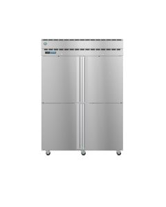 Hoshizaki PT2A-HS-HS, Refrigerator, Two Section Pass Thru Upright, Half Stainless Doors with Lock