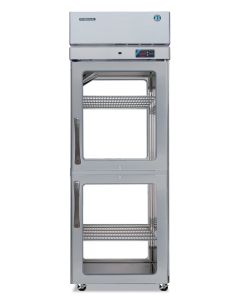 Hoshizaki PTR1SSE-HGHG Single Section Pass Thru Upright, Half Glass Doors with Lock