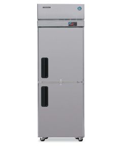 Hoshizaki PTR1SSE-HSHS Refrigerator, Single Section Pass Thru Upright, Half Stainless Doors with Lock