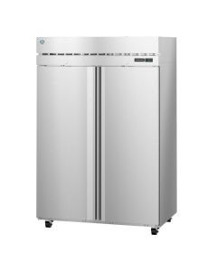 Hoshizaki R2A-FSN Refrigerator, Two Section Upright, Stainless Doors with Lock