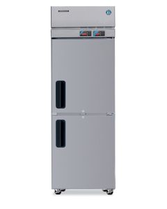Hoshizaki RFH1-SSB-HS Refrigerator and Freezer, Single Section Dual Temp Upright, Half Stainless Doors with Lock