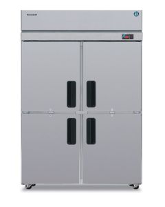 Hoshizaki RH2-SSE-HS Refrigerator, Two Section Upright, Half Stainless Doors with Lock