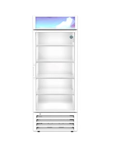 Hoshizaki RM-26-HC-WHT Refrigerator, Single Section Glass Door Merchandiser – White Exterior