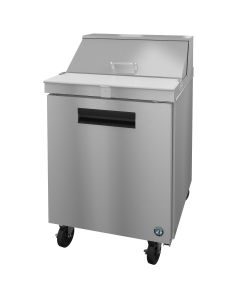 Hoshizaki SR27A-8, Refrigerator, Single Section Sandwich Prep Table, Stainless Door