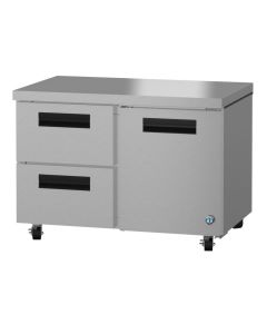 Hoshizaki UF48B-D2 Freezer, Two Section Undercounter, Drawer/Door Combo