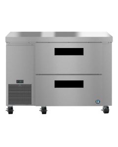 Hoshizaki ULR46B-D2 Side Mount Refrigerator, Single Section Undercounter, Stainless Drawers
