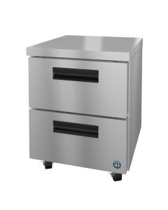 Hoshizaki UR27A-D2, Refrigerator, Single Section Undercounter, Stainless Drawers