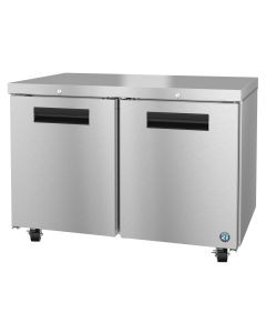 Hoshizaki UR48A-01 Refrigerator, Two Section Undercounter, Stainless Doors with Lock-REPLACED