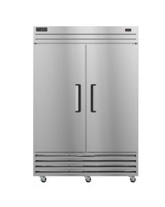 Hoshizaki VR2A-FS Refrigerator, Two Section Upright, Full Stainless Doors with Locks