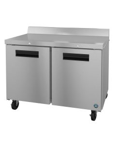 Hoshizaki WF48A-01 Freezer, Two Section Worktop, Stainless Doors with Lock-REPLACED