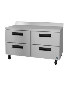 Hoshizaki WR48A-D4, Refrigerator, Two Section Worktop, Stainless Drawers