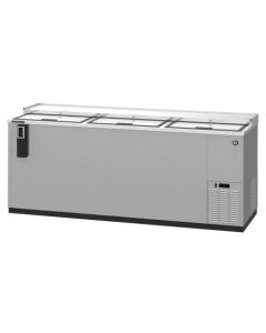 Hoshizaki CC80-S, Refrigerator, Three Section, Stainless Steel Back Bar Bottle Cooler, Slide Top Doors