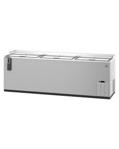 Hoshizaki CC95-S, Refrigerator, Three Section, Stainless Steel Back Bar Bottle Cooler, Slide Top Doors