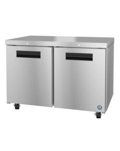 Hoshizaki UR48B-01, Refrigerator, Two Section Undercounter, Stainless Doors with Lock