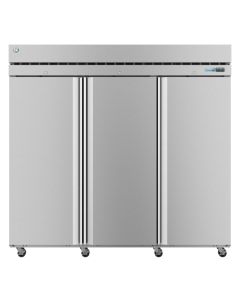 Hoshizaki  F3A-FS, Freezer, Three Section Upright, Full Stainless Doors with Lock