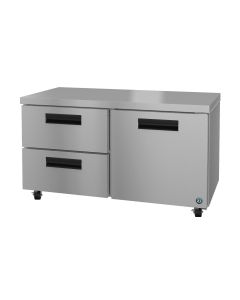 Hoshizaki CRMR60-D2, Refrigerator, Two Section Undercounter, Drawer/Door Combo