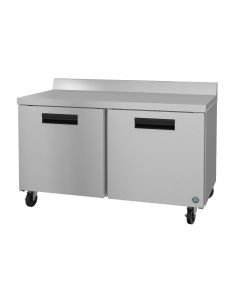 Hoshizaki CRMR60-W, Refrigerator, Two Section Worktop, Stainless Doors