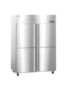 Hoshizaki HC2A-HS-HS, Heated Cabinet, Two Section Pass Thru Upright, Half Stainless Doors with Lock