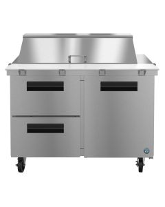 Hoshizaki SR48A-18MD2, Refrigerator, Two Section Mega Top Prep Table, Drawer/Door Combo