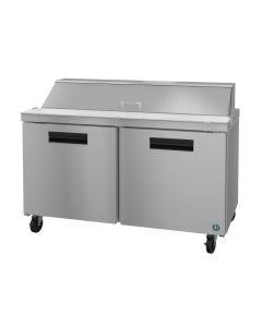 Hoshizaki SR60A-16, Refrigerator, Two Section Sandwich Prep Table, Stainless Doors