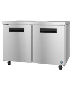 Hoshizaki UR48A, Refrigerator, Two Section Undercounter, Stainless Doors