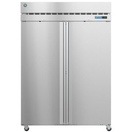 Hoshizaki  F2A-FS, Freezer, Two Section Upright, Full Stainless Doors with Lock